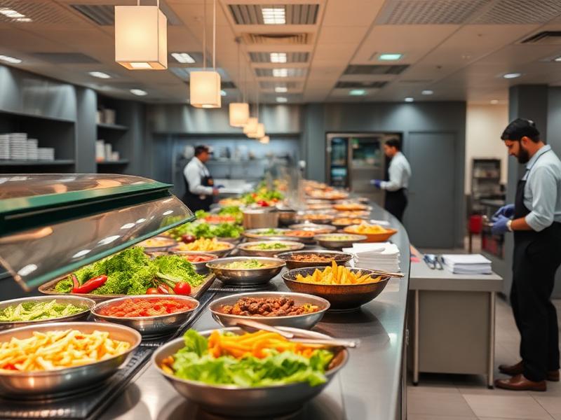 Servicio de cafetería corporativa