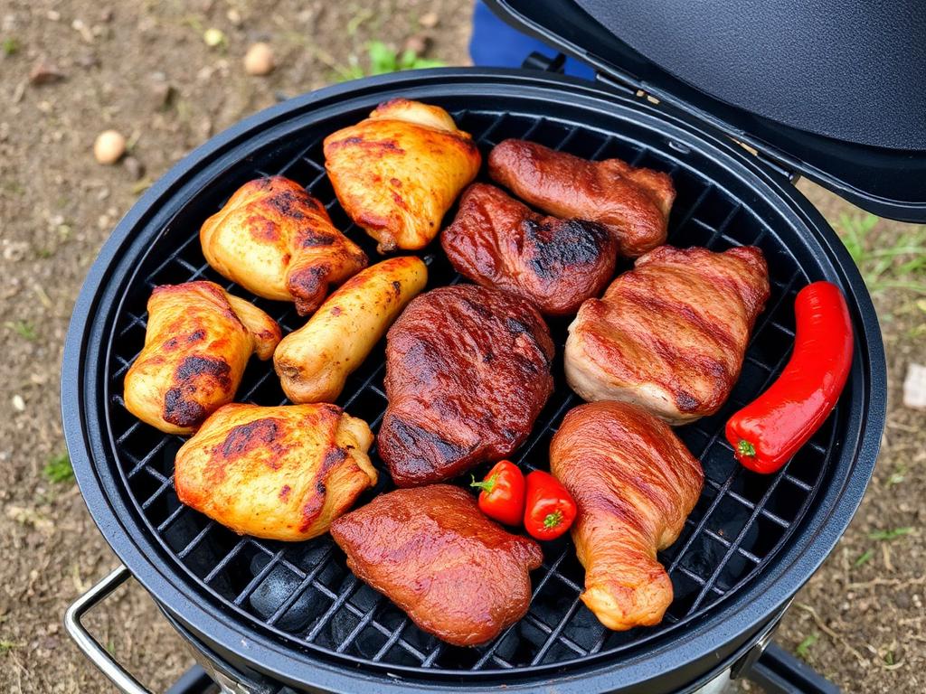 Carnes asadas al momento