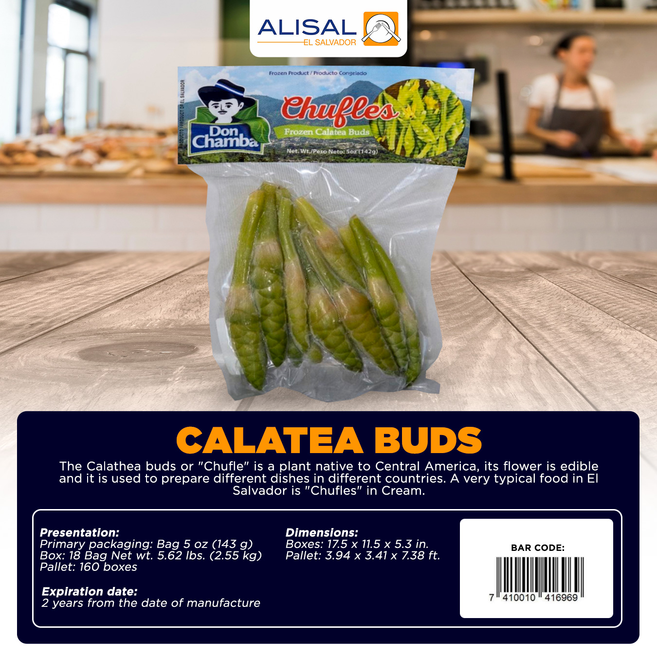 Chufles (Yemas de Calatea)